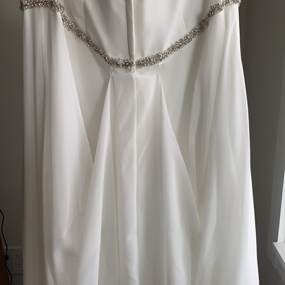 Halter Wedding Dress - Picture 8 of 9